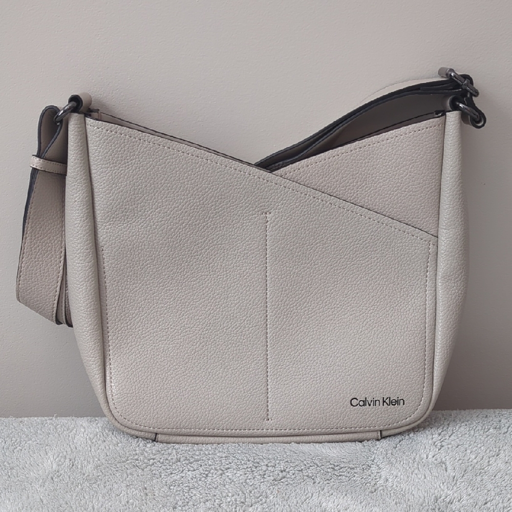Calvin Klein Greige Shoulder Bag